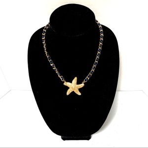 Nautical style necklace with starfish